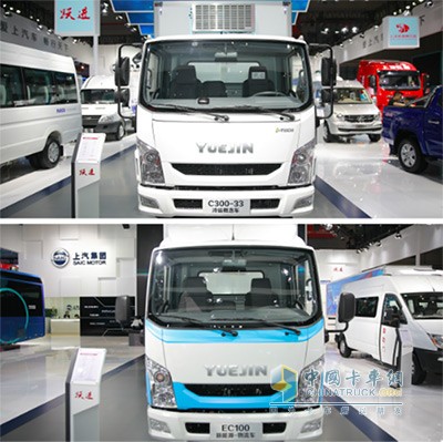 躍進C300-33三溫冷鏈車、躍進EC100-33新能源車