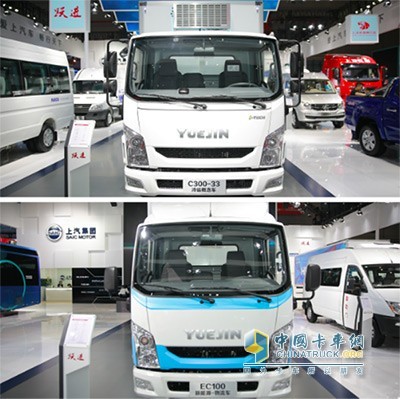 躍進C300-33三溫冷鏈車、躍進EC100-33新能源車