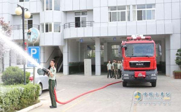 云南玉溪新購(gòu)置的城市主戰(zhàn)消防車(chē)