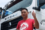 中國(guó)重汽實(shí)況挑戰(zhàn)賽蘇州站來(lái)了一位“推銷員”