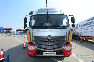 2017中國(guó)高效物流卡車(chē)公開(kāi)賽(河南站）歐馬可表現(xiàn)亮眼