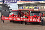 陜汽軒德進(jìn)山西，現(xiàn)場(chǎng)訂車(chē)19臺(tái)