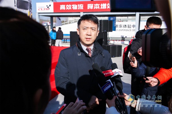 福田商用汽車集團(tuán)高級副總裁、品牌總監(jiān)李健