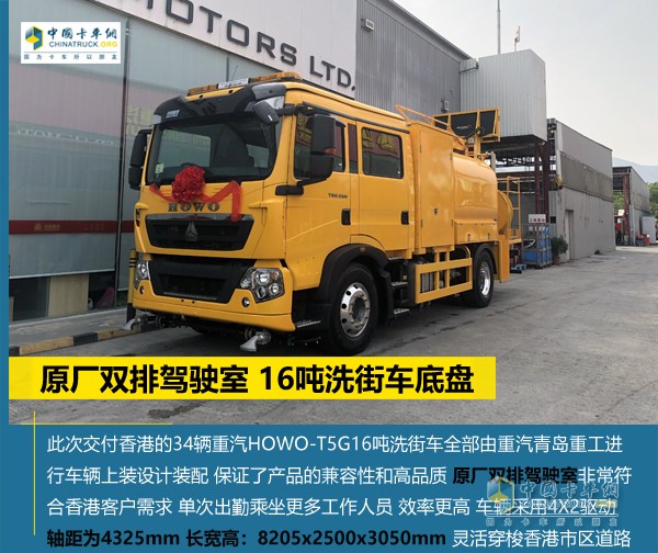 香港政府買單 中國重汽HOWO-T5G憑什么？