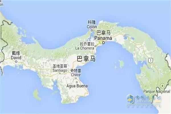 貫通中、南、北美洲的巴拿馬
