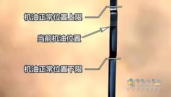 機(jī)油尺測量潤滑油高度