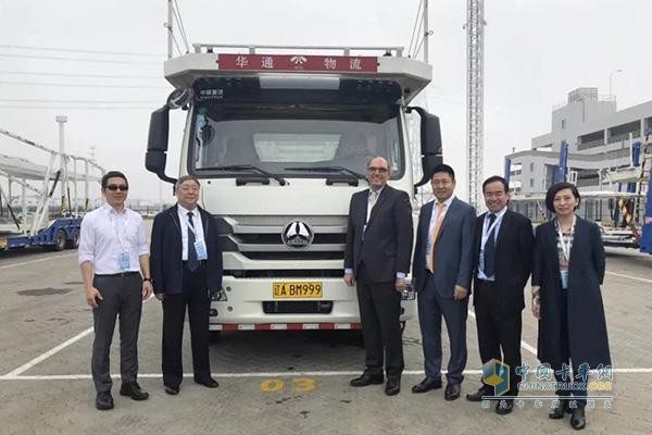 遼寧華通物流采購(gòu)100臺(tái)豪瀚中置軸轎運(yùn)車(chē)