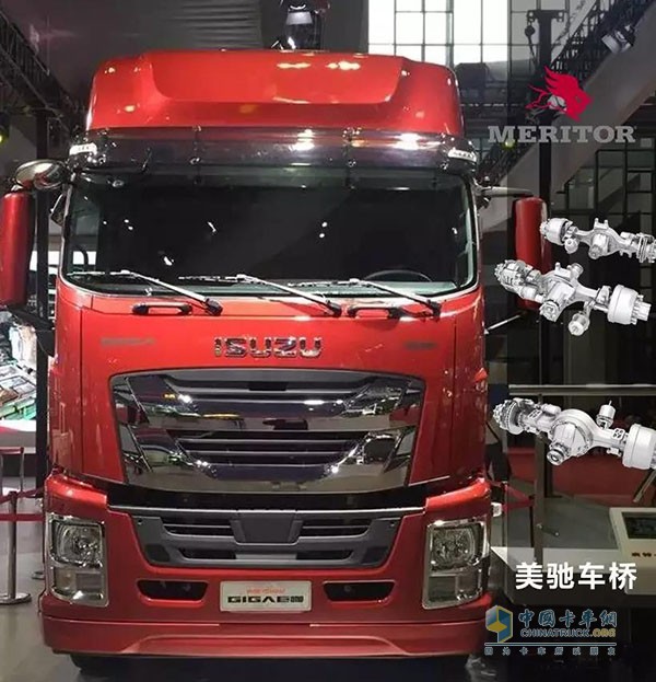 美馳車橋以輕量化、大扭矩、小速比、高穩(wěn)定性、長(zhǎng)換油周期等優(yōu)勢(shì)助力慶鈴巨咖的國(guó)際品質(zhì)