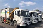 保衛(wèi)藍天白云，徐工吊裝式垃圾車助力中部城市建設