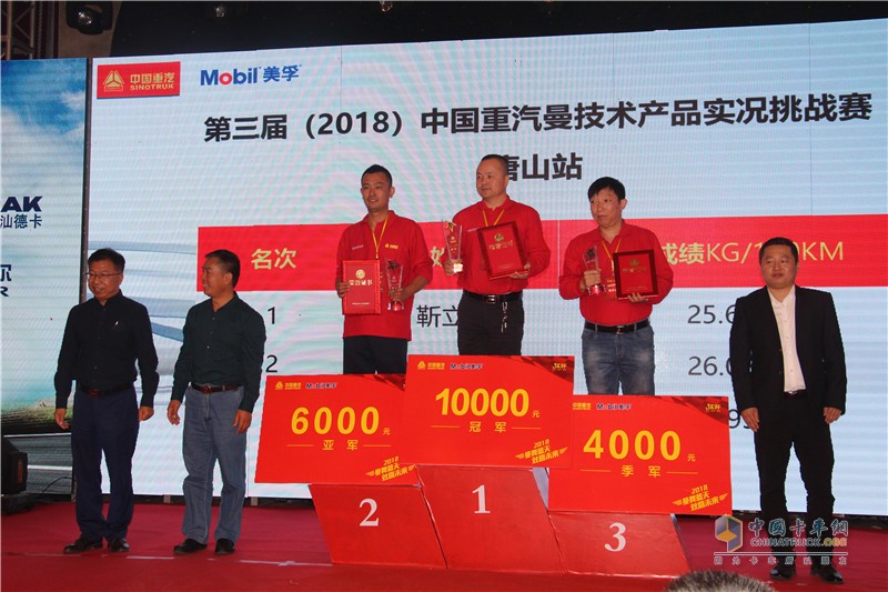 2018中國重汽曼技術(shù)產(chǎn)品實(shí)況挑戰(zhàn)賽唐山站