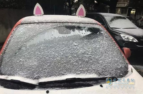 車窗結冰