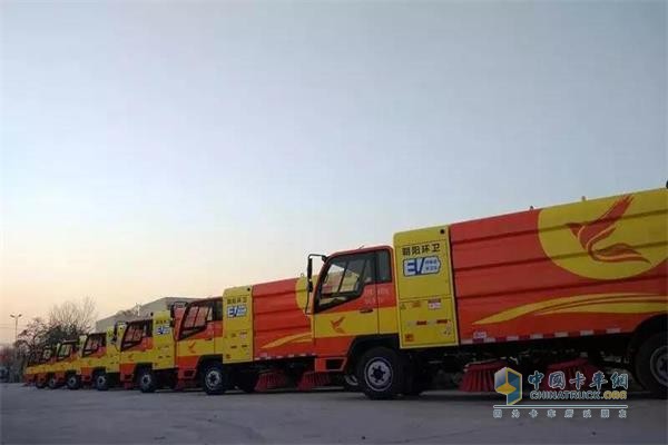 北京采購25臺(tái)宇通純電動(dòng)環(huán)衛(wèi)車