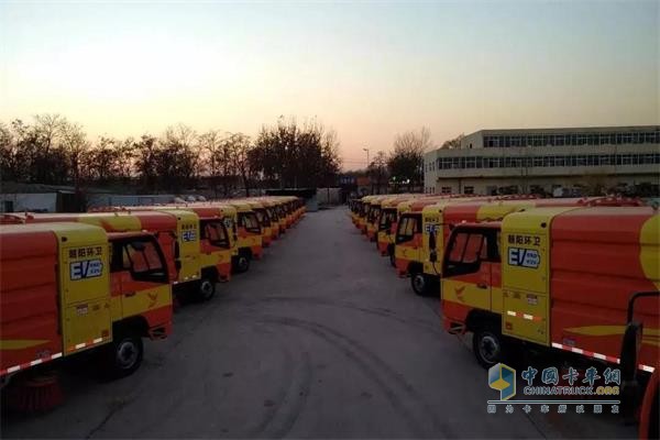 北京采購25臺(tái)宇通純電動(dòng)環(huán)衛(wèi)車