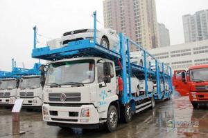 東風(fēng)商用車 天錦重卡 350馬力 6X2 車輛運輸車