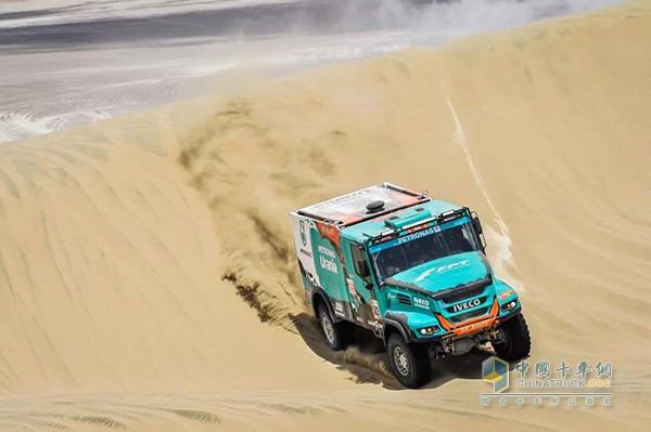 賽中的依維柯車(chē)隊(duì)