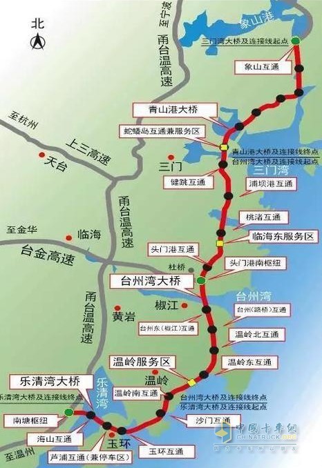 沿海高速臺州段