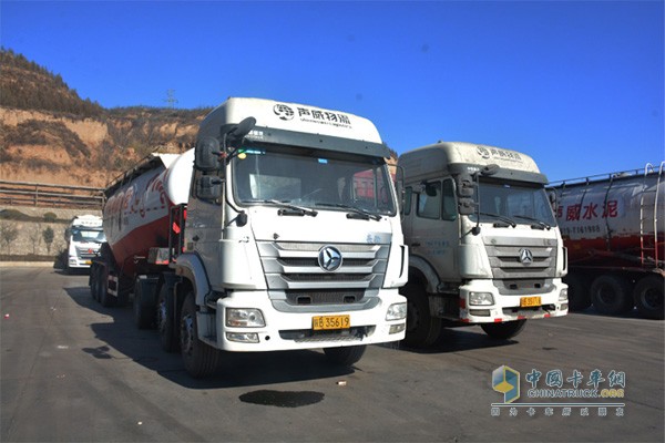 聲威集團的重汽卡車