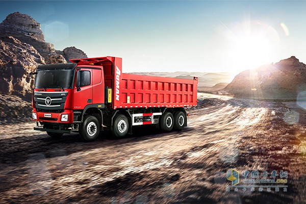 福田戴姆勒歐曼GTL 490馬力 8×4公路運輸自卸車