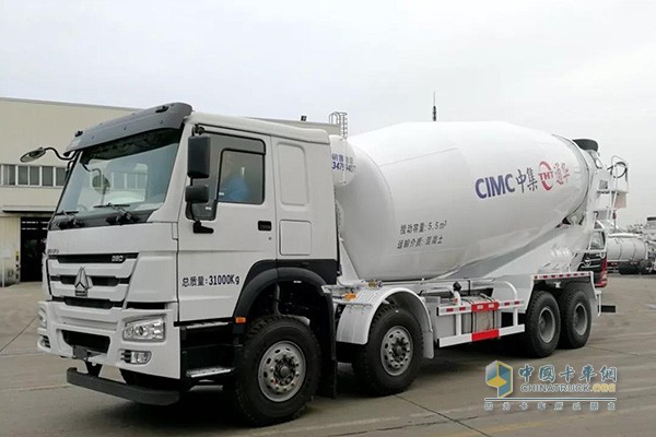 中國(guó)重汽混凝土攪拌車