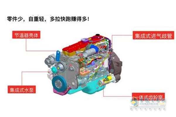 零件少、自重輕