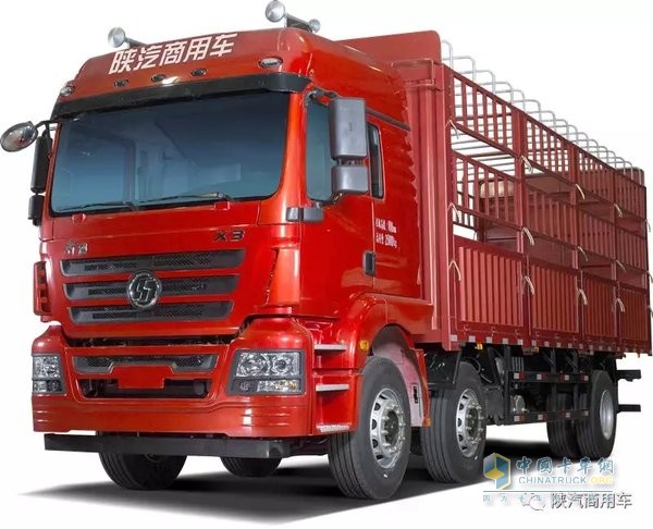 陜汽商用車(chē)軒德3系的倉(cāng)欄車(chē)