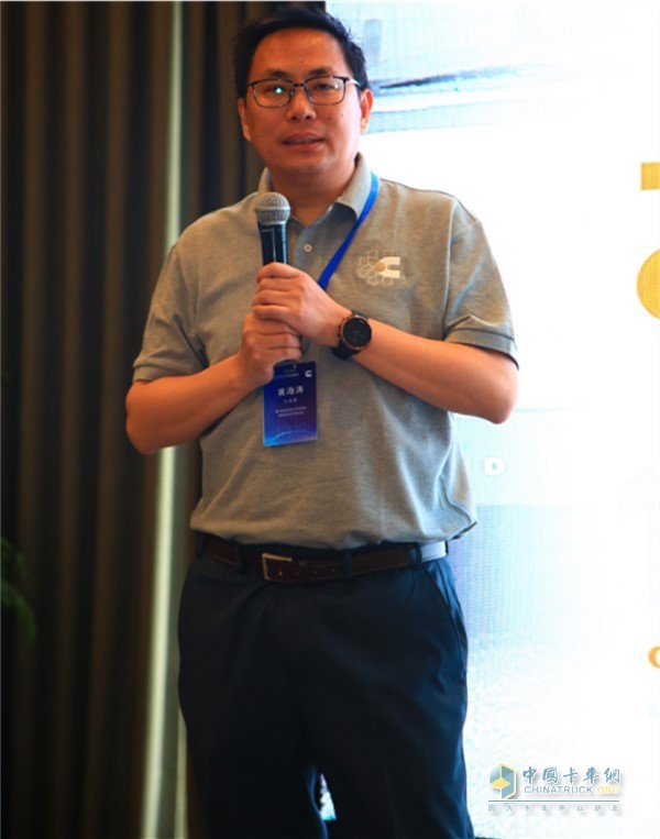 康明斯發(fā)動機事業(yè)部市場營銷總經(jīng)理黃海濤