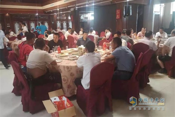 2019“我是卡車人”活動大賽豐盛的午餐