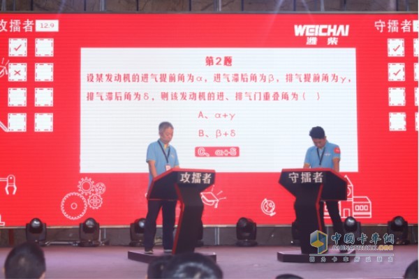 選手們通過(guò)賽前抽簽的方式選出1名攻擂者和10名守擂者，攻守雙方展開(kāi)PK