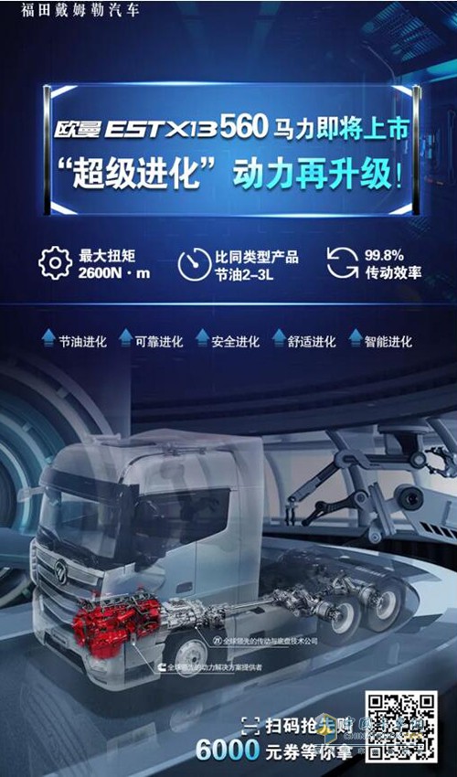 1元抵6000元，歐曼EST@?？礨13動(dòng)力560產(chǎn)品搶先購！