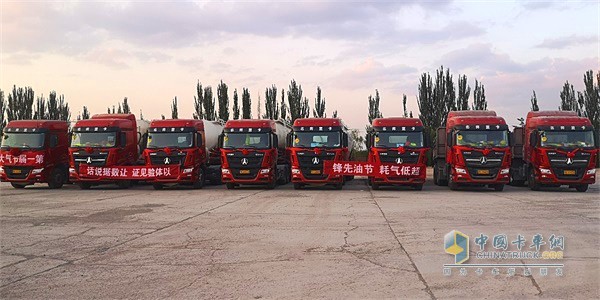 北奔國五、國六LNG燃氣車輛百公里節(jié)氣比賽