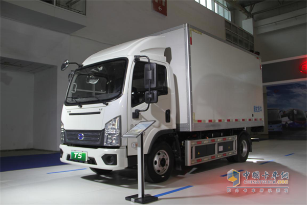 T5A樹立了純電動卡車的技術(shù)和品質(zhì)標(biāo)桿