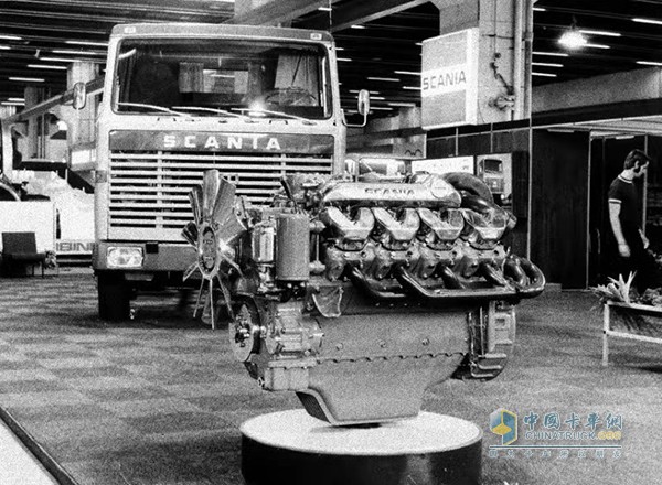 1969年，斯堪尼亞V8在德國(guó)IAA車展上首次亮相