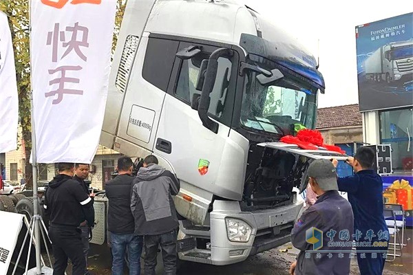 福田戴姆勒卡友看車、試車