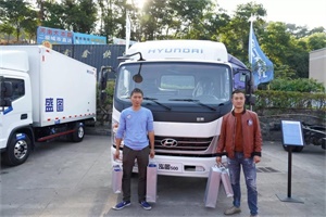現(xiàn)代商用車價值體驗暨司機關(guān)愛行動打卡廣州站，現(xiàn)場歡樂多