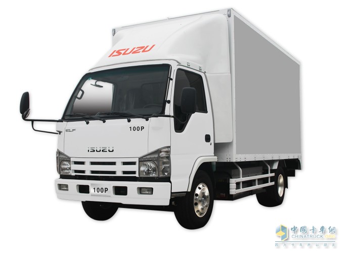 慶鈴五十鈴100P廂式運(yùn)輸車(chē)