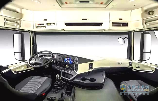 聯(lián)合卡車國(guó)六LNG新車型駕駛安全舒適