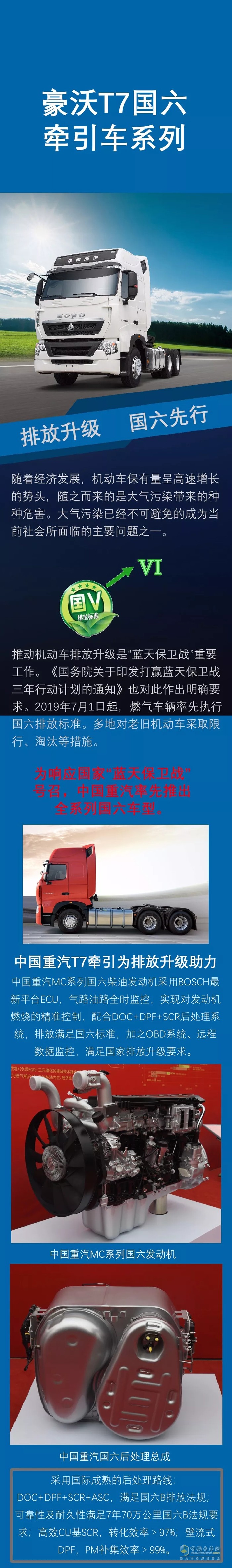 中國(guó)重汽 HOWO T7H 國(guó)六 牽引車