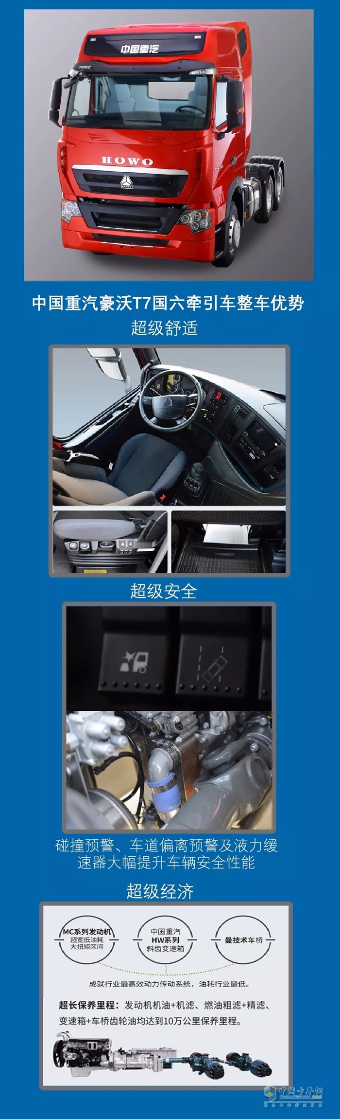 中國(guó)重汽 HOWO T7H 國(guó)六 牽引車