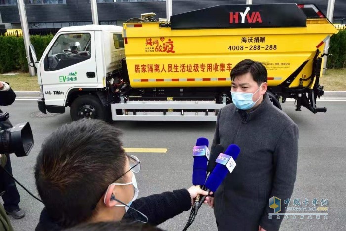 廣陵城管局劉治平局長(zhǎng)接受采訪