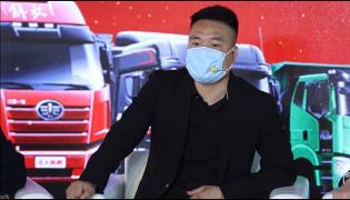 浩瑞運(yùn)輸王會(huì)濤 駕解放戰(zhàn)疫情 心里很有底