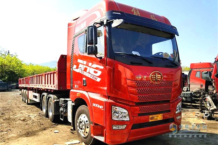 解放青汽JH6牽引定義車(chē)性能優(yōu)秀