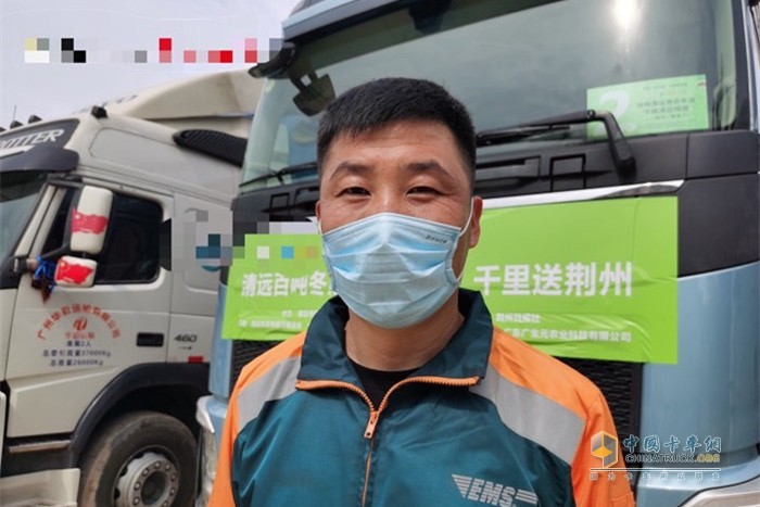 孫強與他的曼恩TGX牽引車