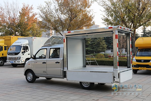 祥菱翼展車，給你一個放心的流動貨柜