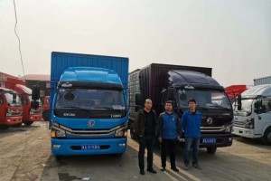 拉快遞跑運(yùn)輸 呂全國只信賴東風(fēng)輕卡