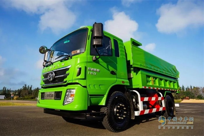 紅巖杰豹4×2自卸車(chē)