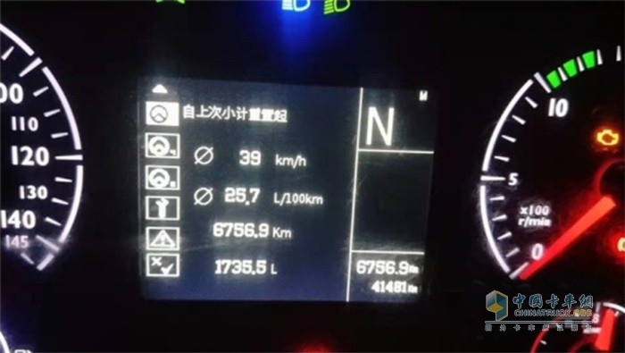 砂石料運(yùn)輸、縣道、去重空返狀態(tài)下的油耗表現(xiàn)