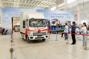 又是一次重磅出擊！淮安比亞迪新能源專用車基地新車下線