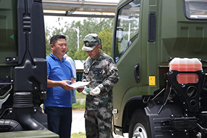 首戰(zhàn)用我，強(qiáng)筑國防-上汽輕卡軍車積極投身三軍建設(shè)!