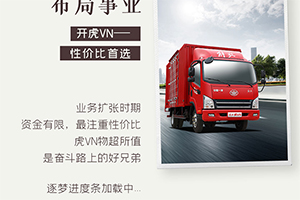 虎VN啟動，卡友的逐夢進度條加載中