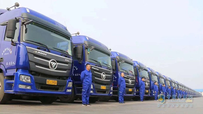 ?清源集團(tuán)現(xiàn)有歐曼?；愤\(yùn)輸車(chē)